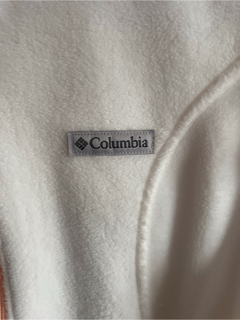 Columbia White Zip Up jacket - Picture 2 of 5